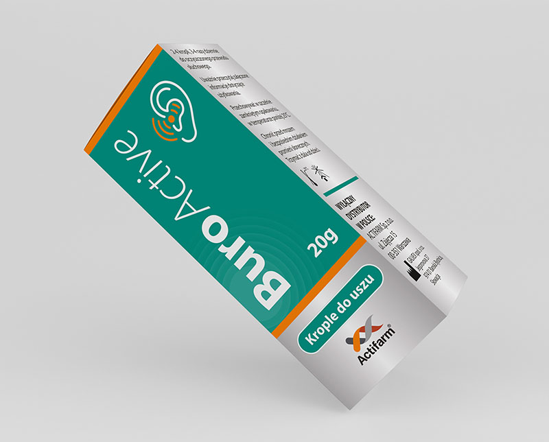 Krople do uszu BuroActive